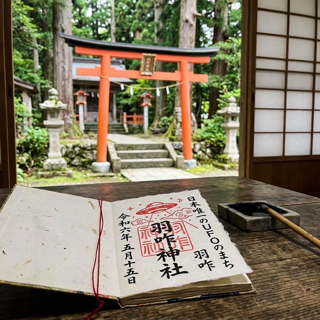 羽咋神社 UFO御朱印