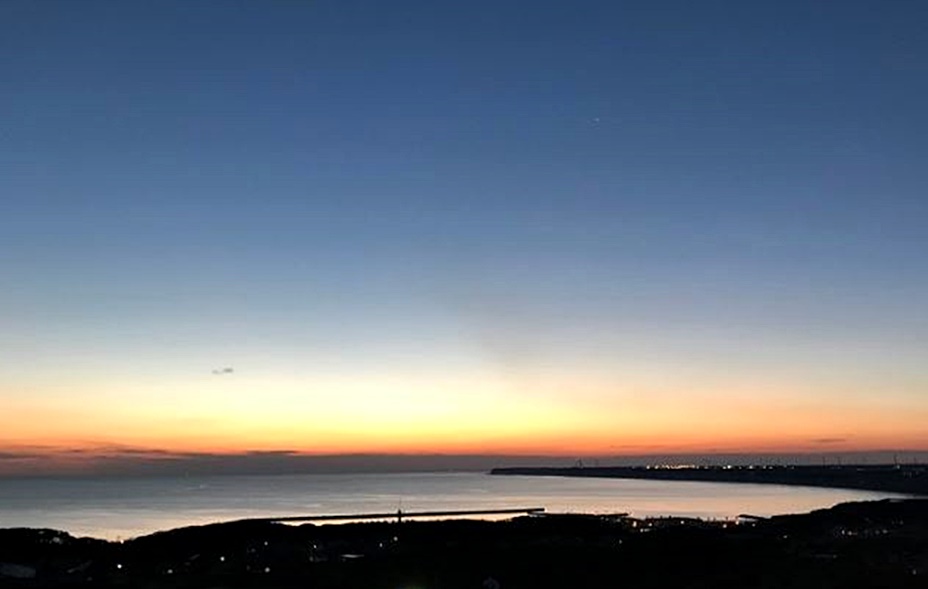 地球の丸く見える丘展望館