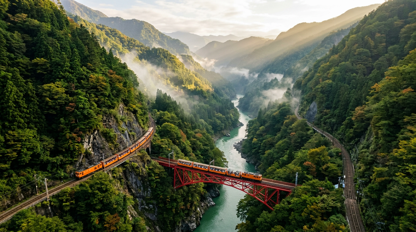 黒部峡谷トロッコ電車